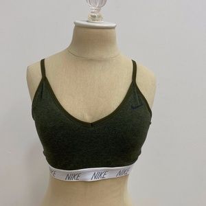 Green Nike Sports Bra
